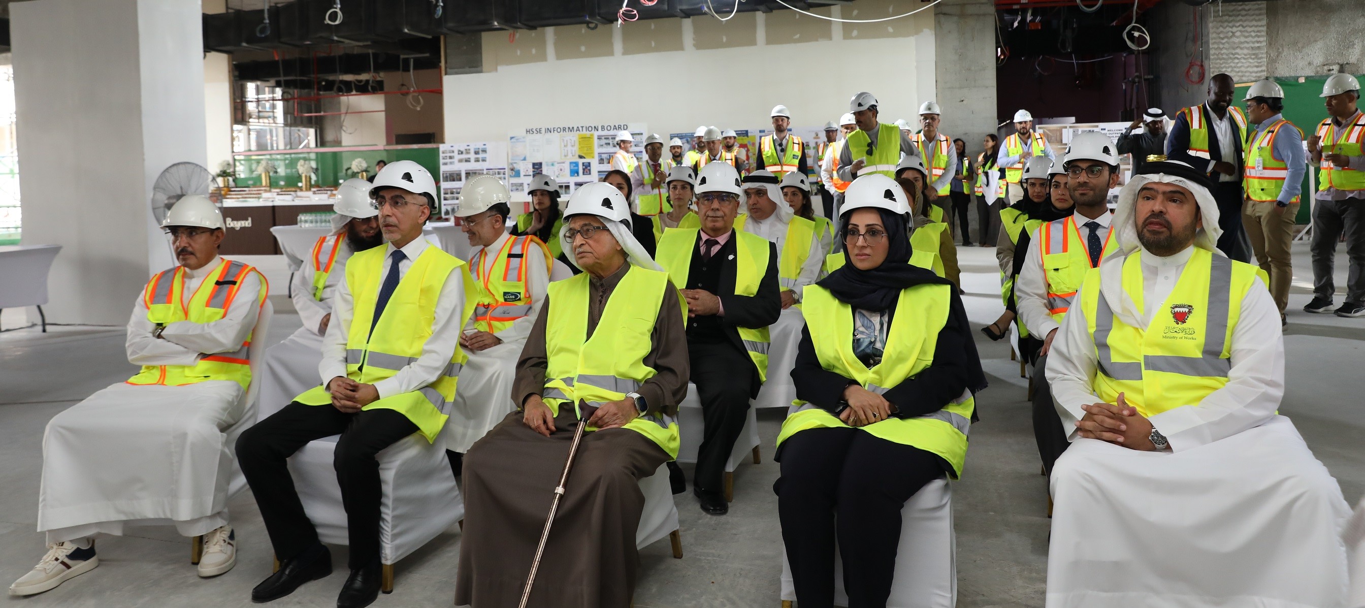 SCH Chairman, Ministers and Officials Inspect Progress of King Abdullah bin Abdulaziz Medical City Project