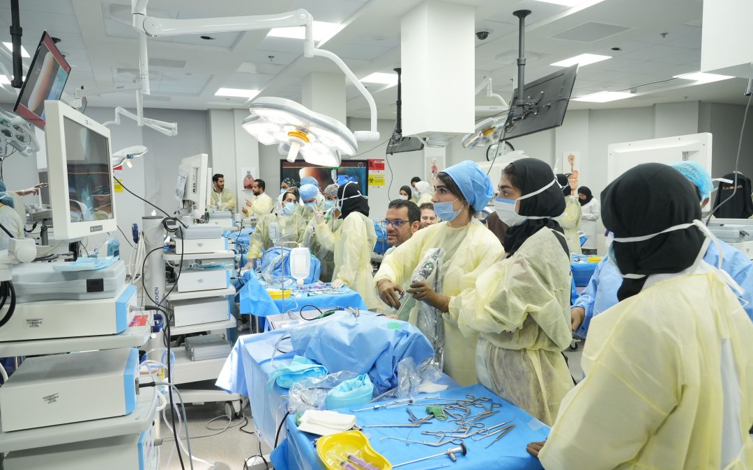 Arabian Gulf University Medical Students Engage in Training Courses Organised by the Crown Prince Centre for Training and Medical Research