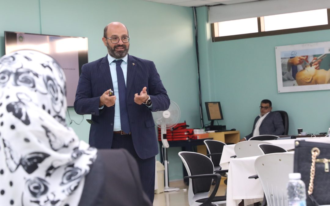 ختتام ورشة “التعلم القائم على حل المشكلات” بتنظيم من قسم التعليم الطبي بكلية الطب والعلوم الصحية