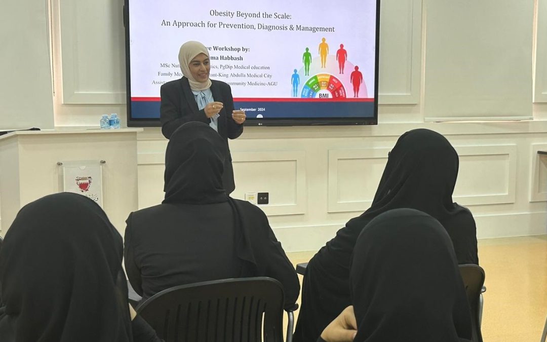 Dr Habbash Conducts Interactive Workshop on the Dangers of Obesity and Weight Management Skills