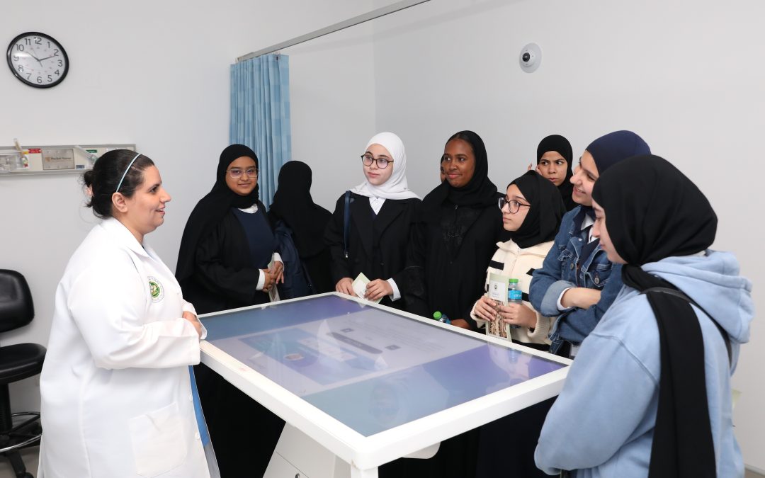 طالبات “الشروق ” يتعرفن على تجربة مركز المحاكاة ومتحف التشريح و يطلعن على التخصصات الأكاديمية بجامعة الخليج العربي
