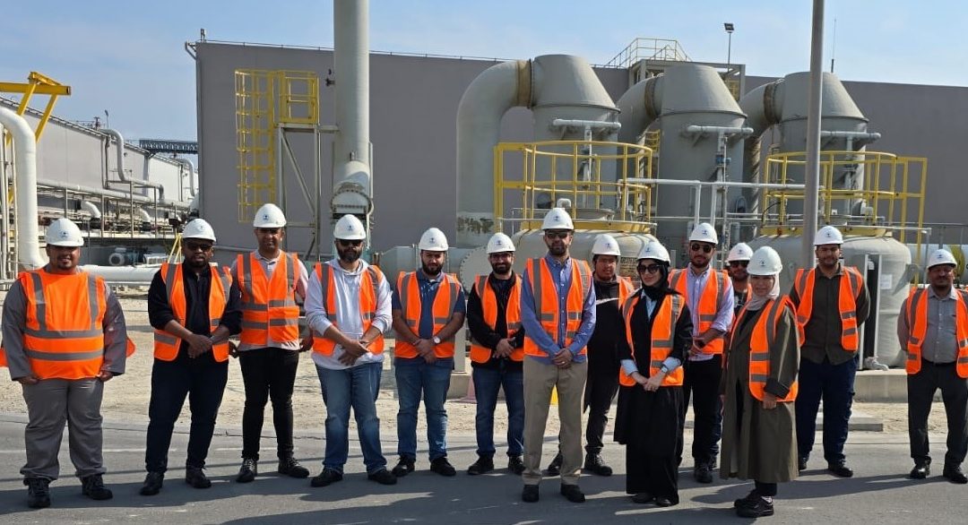 The Professional Diploma in Waste Management Programme at AGU Visits Samsung Sewage Treatment Plant