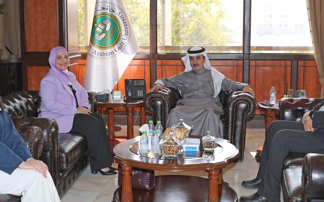 “AGU” President Meets Outgoing Representative of “WHO” in the Kingdom of Bahrain