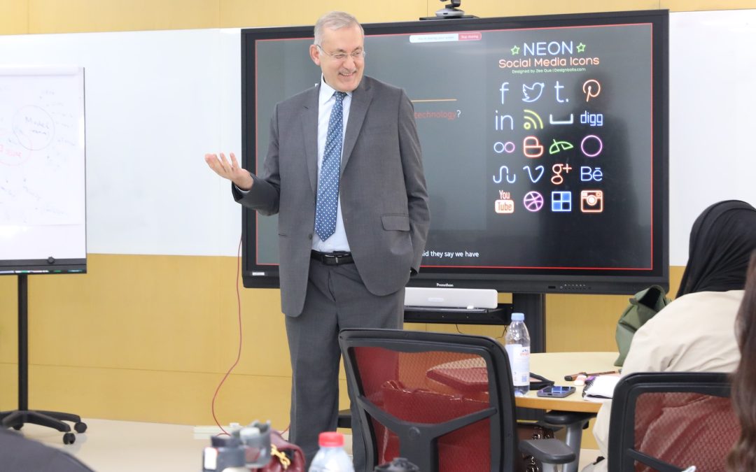 Dr Odeh Al Jayyousi Discusses “The Wave of AI Application Proliferation and Its Relation to Privacy, Technology Ethics, and Information Governance”
