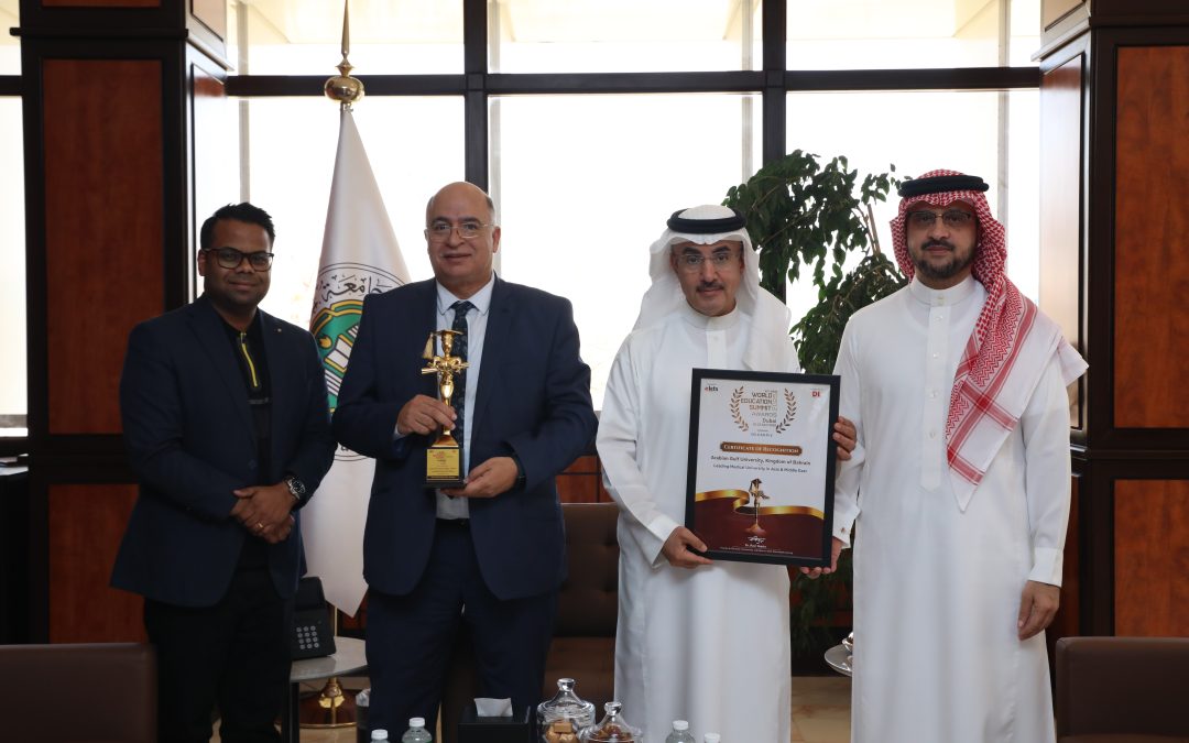 AGU Wins “Leading Medical University in Asia and the Middle East” Award at World Education Summit in Dubai