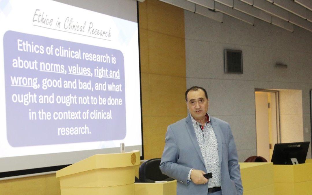 Workshop at the Arabian Gulf University Examines the Ethics of Clinical Research
