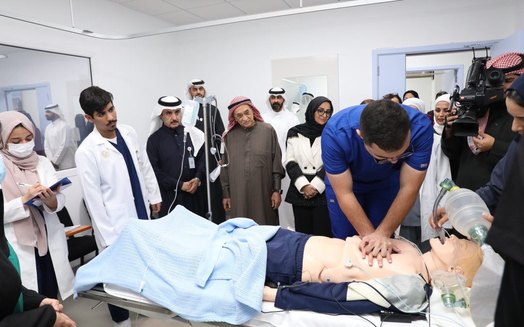 مركز المحاكاة والمهارات الطبية بجامعة الخليج العربي يحصل على اعتماد الجمعية الأمريكية للمحاكاة في الرعاية الصحية SSH