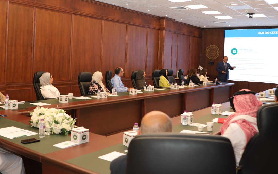 جامعة الخليج العربي تنظم برنامجًا تعريفيًا لأعضاء هيئة التدريس الجدد